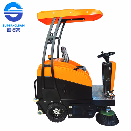 Varredora de estrada industrial de 1200 W para estacionamento